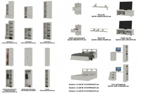 Спальня Гранд Крафт в Симе - sim.mebel74.com | фото 4