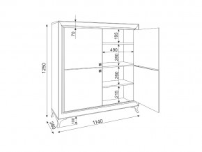 Спальня модульная Саванна в Симе - sim.mebel74.com | фото 3