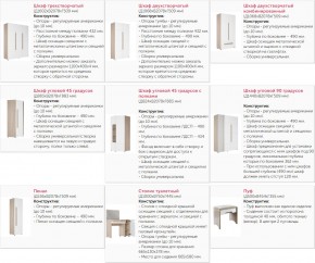 Спальня Палермо-3 с угловым шкафом в Симе - sim.mebel74.com | фото 9