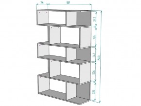 Стеллаж S11 в Симе - sim.mebel74.com | фото 3