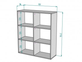 Стеллаж S18 в Симе - sim.mebel74.com | фото 3