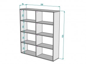 Стеллаж S22 в Симе - sim.mebel74.com | фото 3