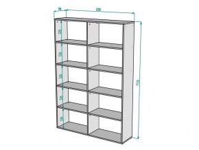 Стеллаж S23 в Симе - sim.mebel74.com | фото 3