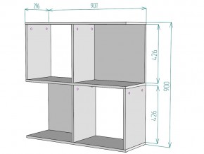 Стеллаж S34 в Симе - sim.mebel74.com | фото 3