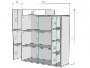 Стеллаж S36 в Симе - sim.mebel74.com | фото 3