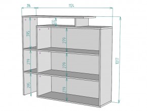 Стеллаж S37 в Симе - sim.mebel74.com | фото 3