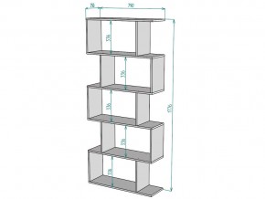 Стеллаж S50 в Симе - sim.mebel74.com | фото 3