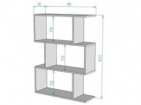 Стеллаж S53 в Симе - sim.mebel74.com | фото 3