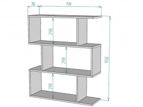 Стеллаж S55 в Симе - sim.mebel74.com | фото 3