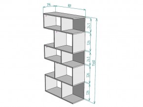 Стеллаж S6 в Симе - sim.mebel74.com | фото 3