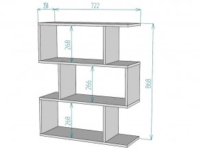 Стеллаж S60 в Симе - sim.mebel74.com | фото 3