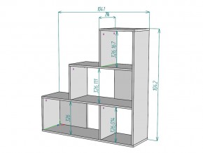 Стеллаж S64 в Симе - sim.mebel74.com | фото 3