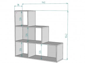 Стеллаж S66 в Симе - sim.mebel74.com | фото 3