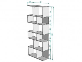 Стеллаж S7 в Симе - sim.mebel74.com | фото 3