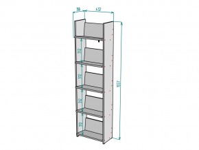 Стеллаж S73 в Симе - sim.mebel74.com | фото 3