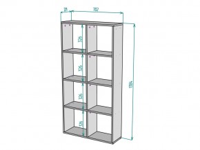 Стеллаж S85 в Симе - sim.mebel74.com | фото 3