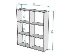 Стеллаж S87 в Симе - sim.mebel74.com | фото 3