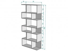 Стеллаж S9 в Симе - sim.mebel74.com | фото 3