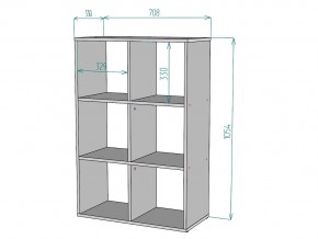 Стеллаж S99 в Симе - sim.mebel74.com | фото 3