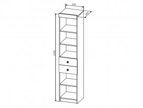 Стеллаж Сканди СД450.1 в Симе - sim.mebel74.com | фото 2