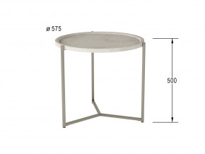 Стол журнальный Бруно лайт стоун в Симе - sim.mebel74.com | фото 2