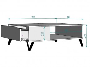 Стол журнальный Дельта TC30 в Симе - sim.mebel74.com | фото 3