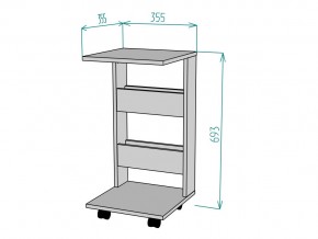 Стол журнальный TC15 в Симе - sim.mebel74.com | фото 3