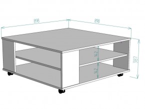 Стол журнальный TC9 в Симе - sim.mebel74.com | фото 3