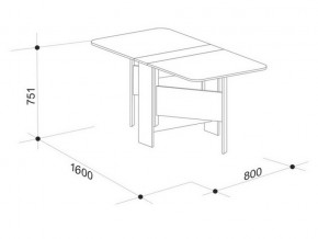 Стол-книжка Мечта 2 в Симе - sim.mebel74.com | фото 7