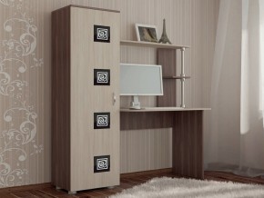 Стол компьютерный Юниор 2 ясень шимо в Симе - sim.mebel74.com | фото