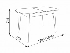 Стол обеденный Сальса в Симе - sim.mebel74.com | фото 5