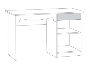 Стол письменный 12.24 Флоренция в Симе - sim.mebel74.com | фото 2