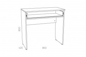 Стол туалетный Оливия НМ 040.57 Х в Симе - sim.mebel74.com | фото 3