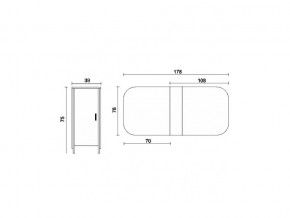 Стол-тумба СТТ-2 в Симе - sim.mebel74.com | фото 3