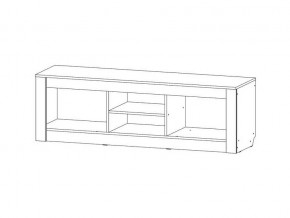 ТВ-тумба Ривьера анкор светлый в Симе - sim.mebel74.com | фото 2