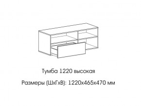 Тумба 1220 (высокая) в Симе - sim.mebel74.com | фото