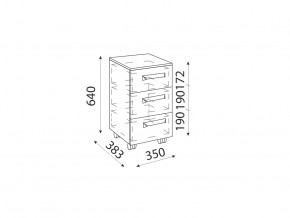 Тумба Дуглас модуль 9 в Симе - sim.mebel74.com | фото 2