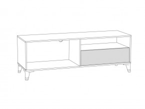 Тумба под ТВ 13.260 Миндаль в Симе - sim.mebel74.com | фото 2
