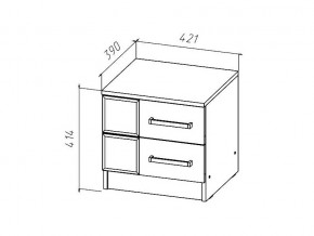 Тумба прикроватная Коста-Рика в Симе - sim.mebel74.com | фото 2