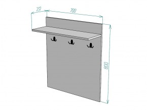 Вешалка Лофт V12 в Симе - sim.mebel74.com | фото 3