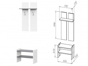 Вешалка Линда-4 в Симе - sim.mebel74.com | фото 1