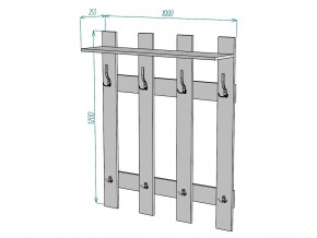 Вешалка V3 в Симе - sim.mebel74.com | фото 3