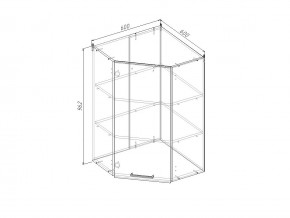 ВУ9 Модуль верхний Угловой МВУ9 в Симе - sim.mebel74.com | фото