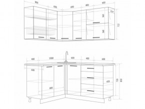 Угловой кухонный гарнитур Флоренс Грин в Симе - sim.mebel74.com | фото 5